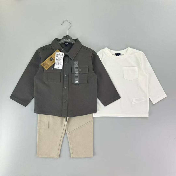 Ensemble 3 pièces garçon – Chic et confort